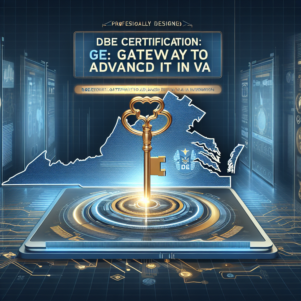 DBE Certification: Gateway to Advanced IT in VA